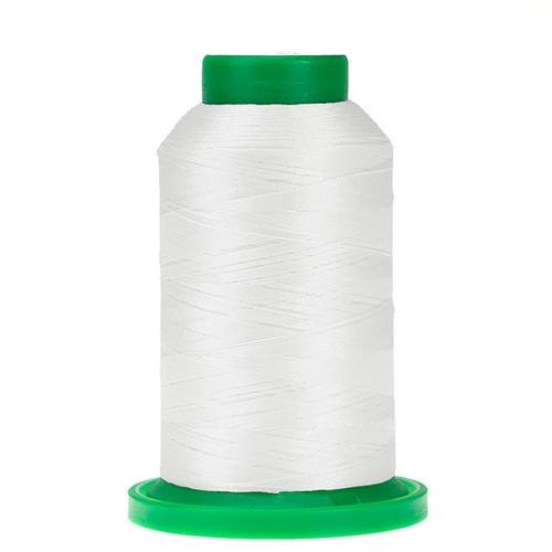 0010 Silky White 40wt Isacord Thread - Nebraska Quilt Company - 0010 Silky White 40wt Isacord Thread