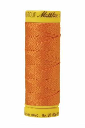 0122 Mettler 100% Cotton 28wt Pumpkin - Nebraska Quilt Company - NT00848