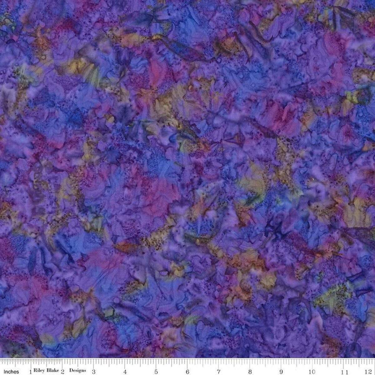 108" Wide Expressions Batik Purple - BTWB258 - Riley Blake Designs - Nebraska Quilt Company - F2401535