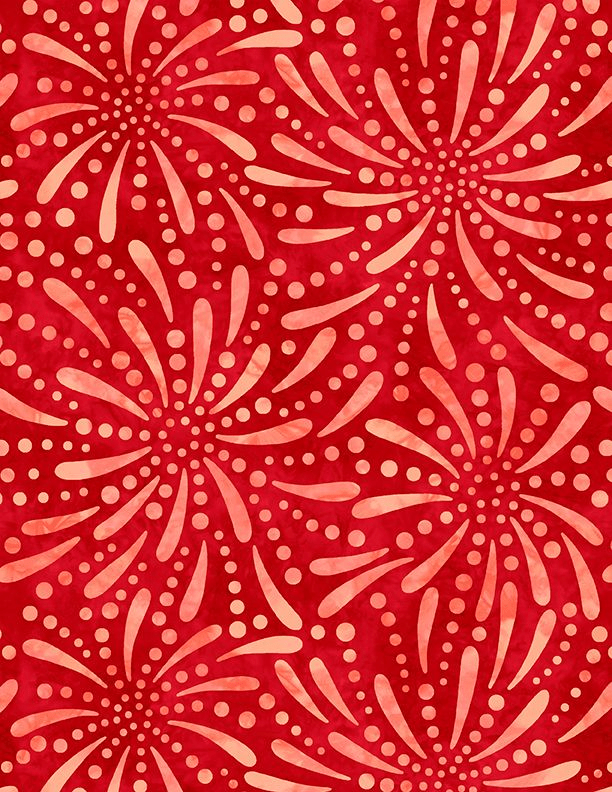 108" Wide Fireworks Red - 1054 2090 333 - Wilmington Prints - Nebraska Quilt Company - F08175