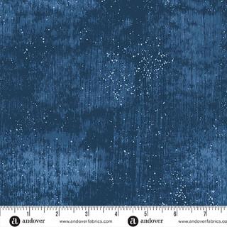 108" Wide Glaze Prussian Blue - AW - 10235 - B1 - Andover - Nebraska Quilt Company - F260330