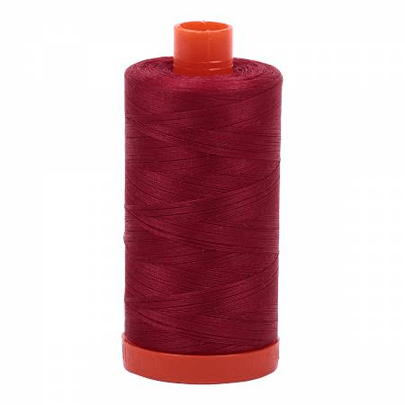 1103 Burgundy 50wt Aurifil Thread 1,422 Yards - Nebraska Quilt Company - NT00655
