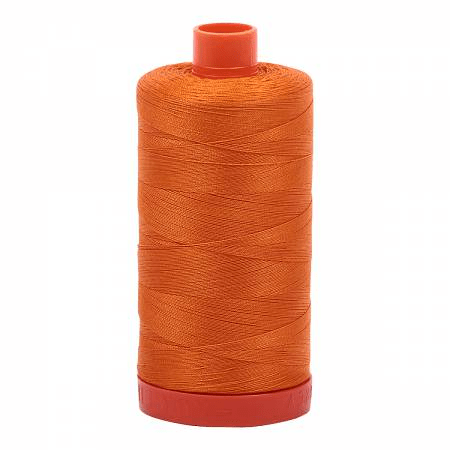 1133 Bright Orange 50wt Aurifil Thread 1,422 Yards - Nebraska Quilt Company - NT00659