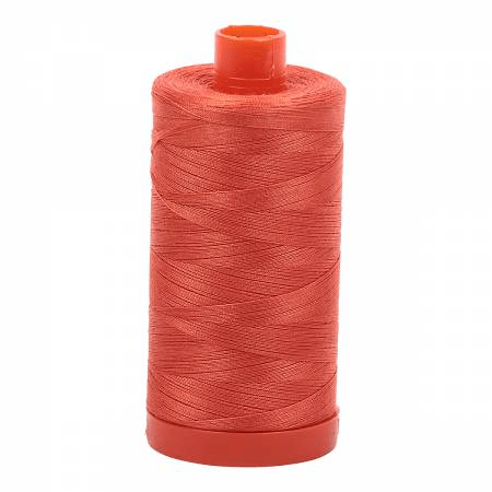 1154 Dusty Orange 50wt Aurifil Thread 1,422 Yards - Nebraska Quilt Company - NT00563