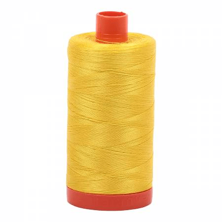 2120 Canary 50wt Aurifil Thread 1,422 Yards - Nebraska Quilt Company - NT00670