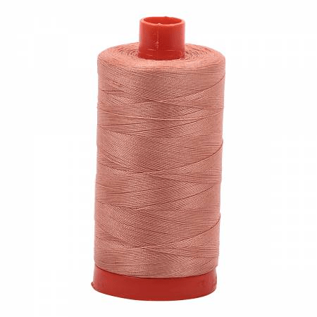 2215 Peach 50wt Aurifil Thread 1,422 Yards - Nebraska Quilt Company - NT00569