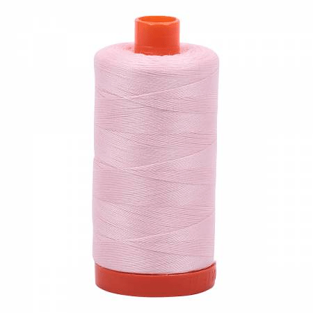 2410 Pale Pink 50wt Aurifil Thread 1,422 Yards - Nebraska Quilt Company - NT00576