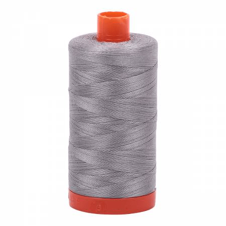 2620 Stainless Steel 50wt Aurifil Thread 1,422 Yards - Nebraska Quilt Company - NT00700