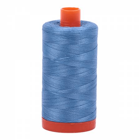 2725 Light Wedgewood 50wt Aurifil Thread 1,422 Yards - Nebraska Quilt Company - NT00704
