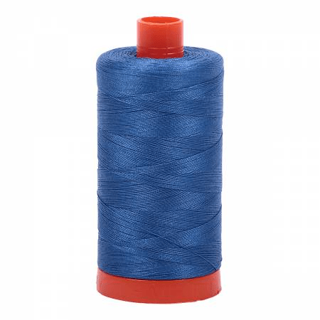 2730 Delft Blue 50wt Aurifil Thread 1,422 Yards - Nebraska Quilt Company - NT00971