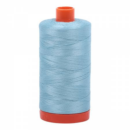 2805 Light Gray Turquoise 50wt Aurifil Thread 1,422 Yards - Nebraska Quilt Company - NT00533