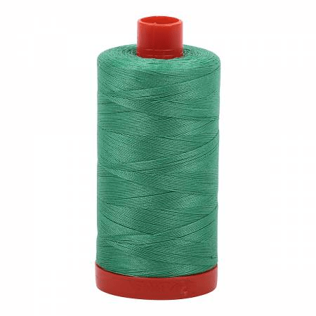 2860 Light Emerald 50wt Aurifil Thread 1,422 Yards - Nebraska Quilt Company - NT09786