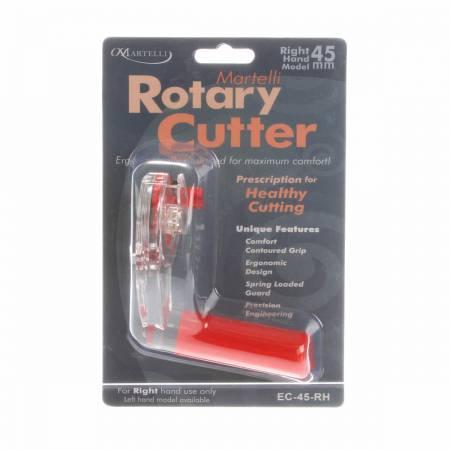 45mm Ergo 2000 Rotary Cutter Right Hand - Nebraska Quilt Company - N15712