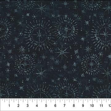 4th & Main Favorites Compass Star Black - 82001 - 99 - Banyan Batiks - Nebraska Quilt Company - F260536