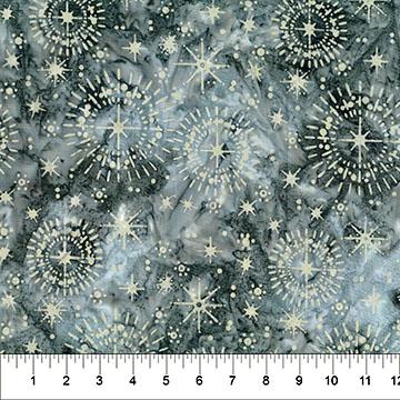 4th & Main Favorites Compass Star Smoke - 82001 - 92 - Banyan Batiks - Nebraska Quilt Company - F260535