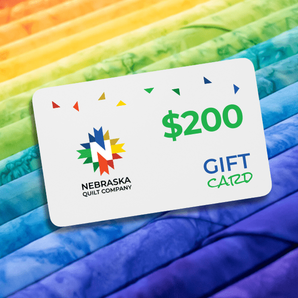 $50 Gift Card - Nebraska Quilt Company - GiftCard200