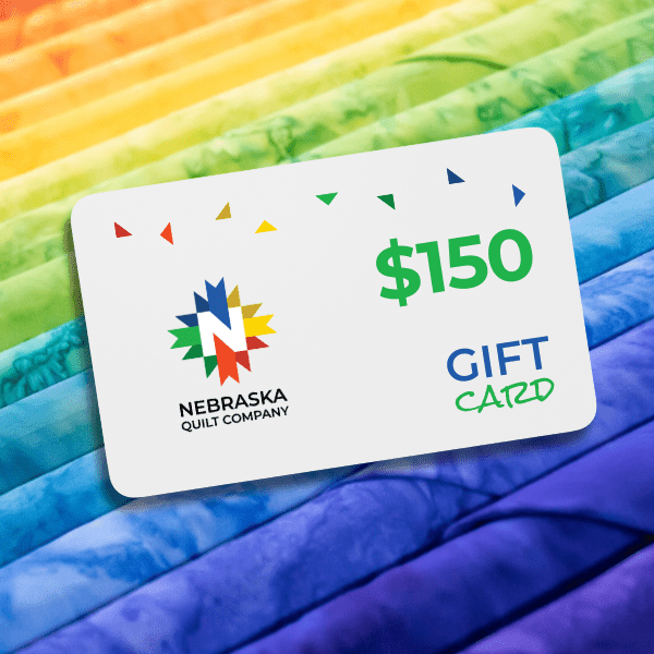 $50 Gift Card - Nebraska Quilt Company - GiftCard150