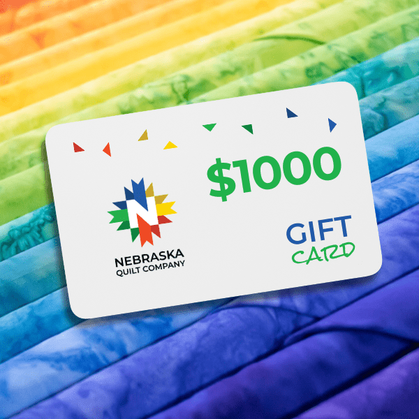 $50 Gift Card - Nebraska Quilt Company - GiftCard1000