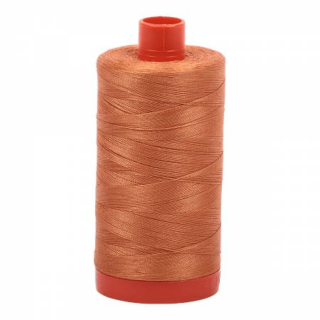 5009 Medium Orange 50wt Aurifil Thread 1,422 Yards - Nebraska Quilt Company - NT00593
