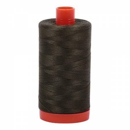 5012 Dark Green 50wt Aurifil Thread 1,422 Yards - Nebraska Quilt Company - NT2403332