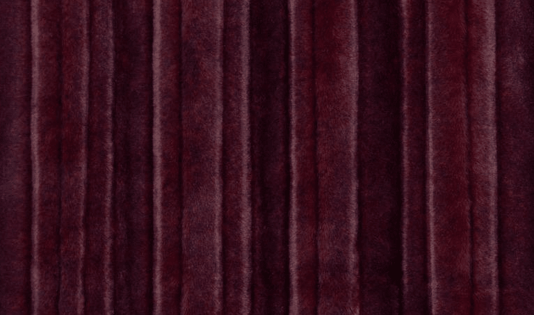 60" Wide Luxe Cuddle Glazed Vienna Cherry Cola - 17" x 60" - Remnant - Nebraska Quilt Company - PC2501941