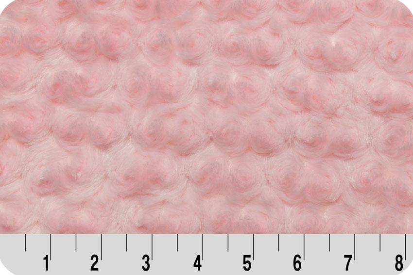 60" Wide Luxe Cuddle Rose Baby Pink - lcrbabypink - Shannon Fabrics - Nebraska Quilt Company - F73191