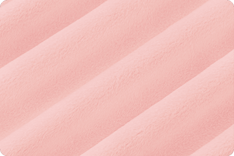 60" Wide Solid Cuddle 3 Blush - c3blush - Shannon Fabrics - Nebraska Quilt Company - F261161