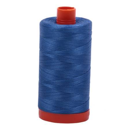 6738 Peacock Blue 50wt Aurifil Thread 1,422 Yards - Nebraska Quilt Company - NT00546