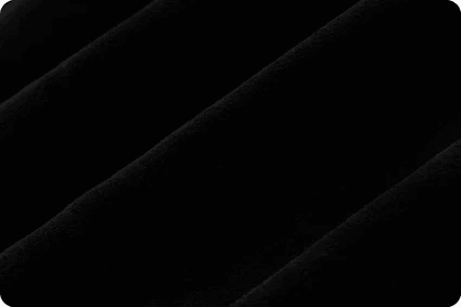 90" Wide Cuddle 3 Black Remnant 54" x 90" - Nebraska Quilt Company - PC261727