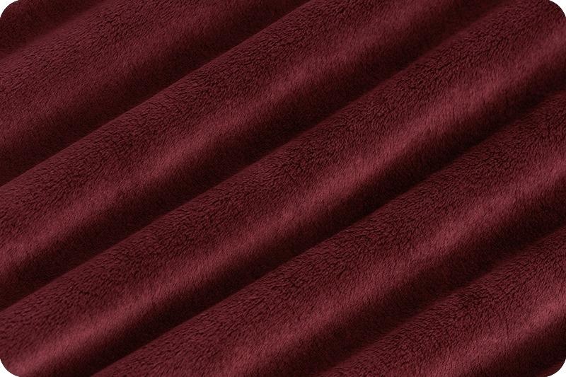 90" Wide Cuddle 3 Merlot Red - C390MERLOT - Shannon Fabrics - Nebraska Quilt Company - F251649