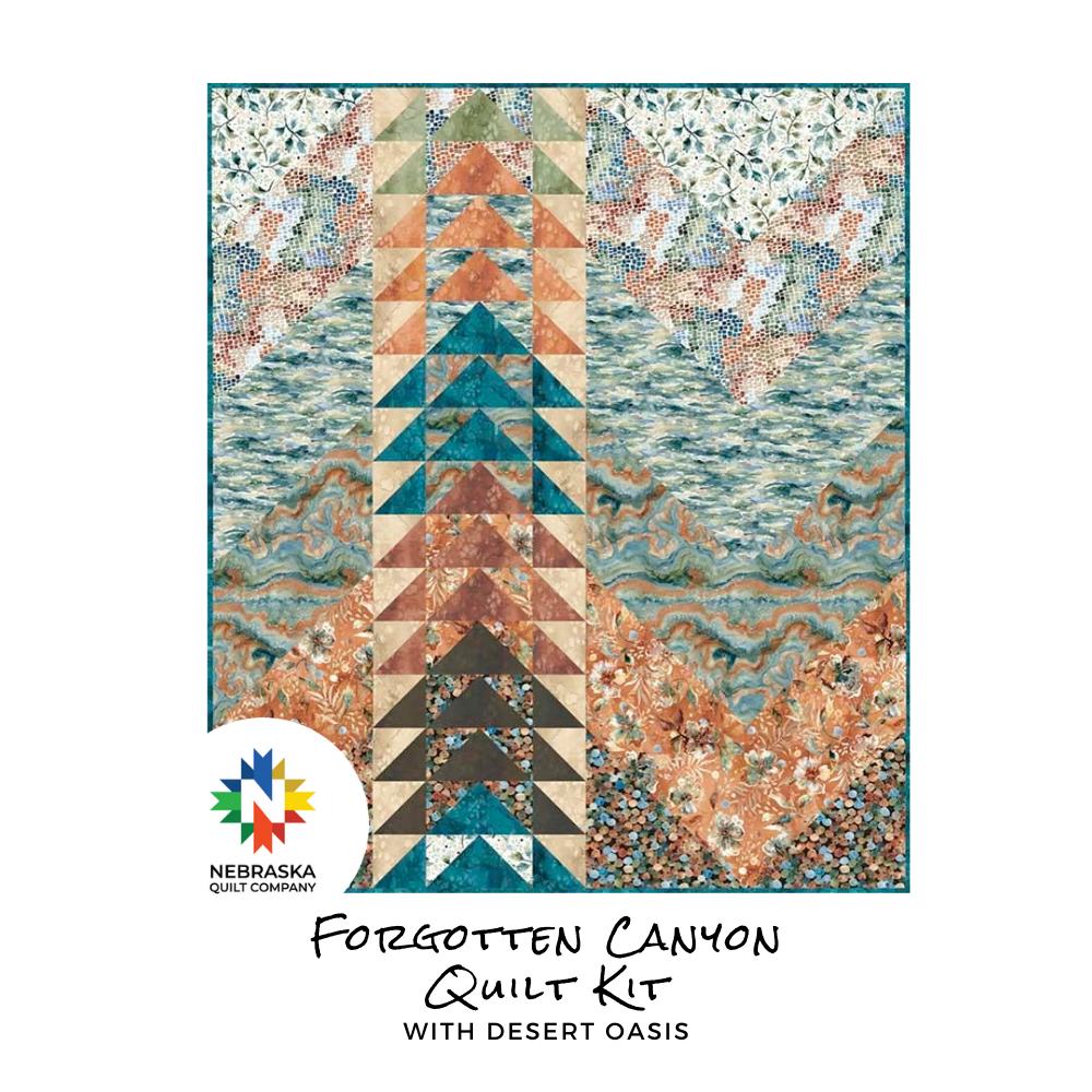 Desert Blooms Quilt Kit Nebraska Quilt Company