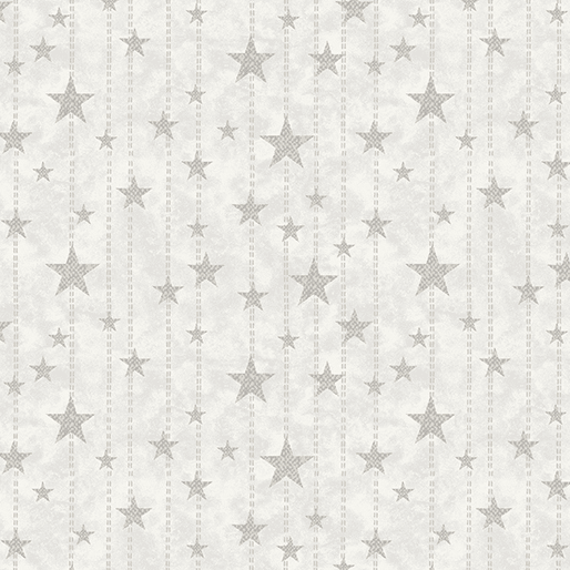 American Valor Stitches & Stars Light Natural - 16875-07 - Benartex - Nebraska Quilt Company - F261702