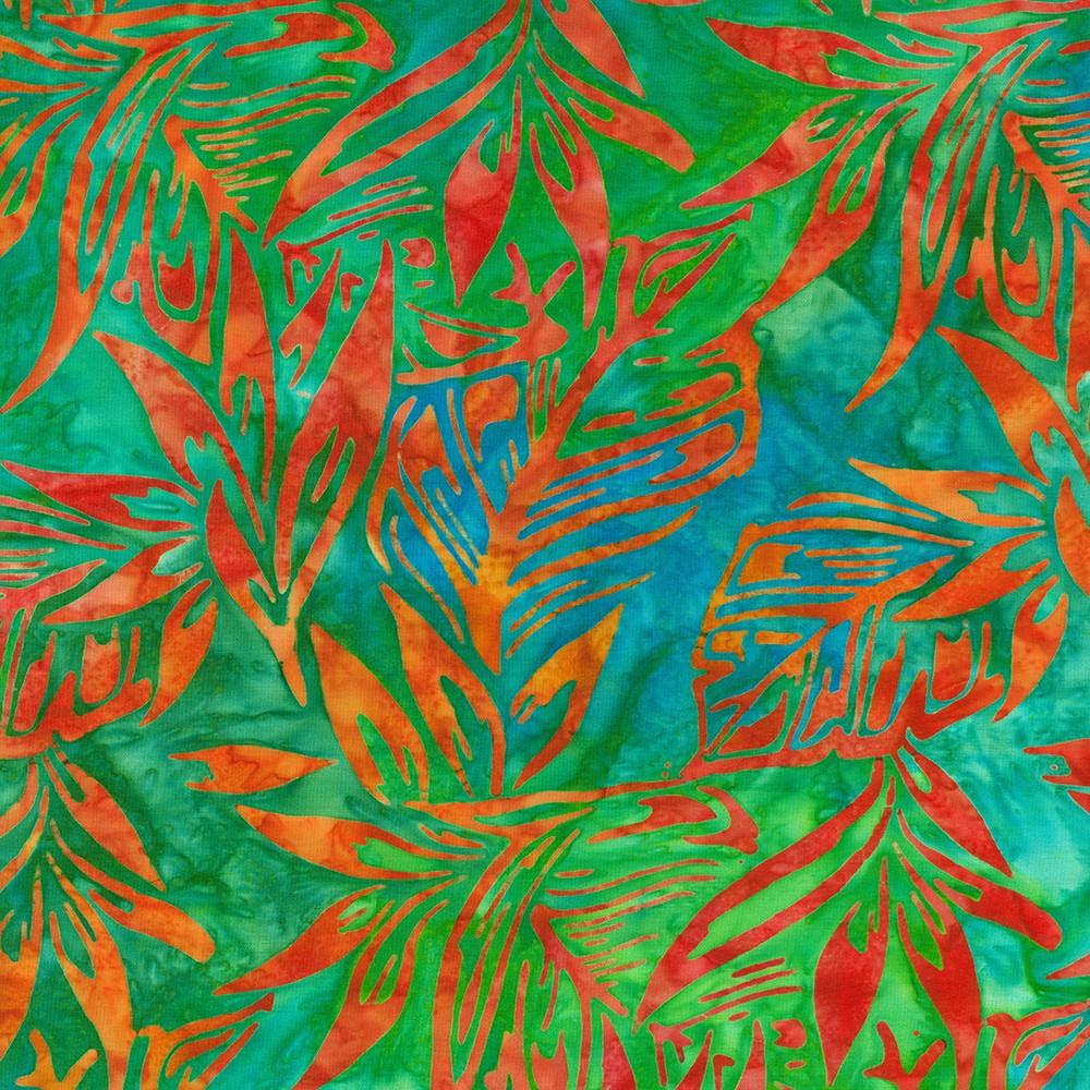 Artisan Batiks: Aloha Sunset Island Green - AMD - 23461 - 211 - Robert Kaufman - Nebraska Quilt Company - F260251
