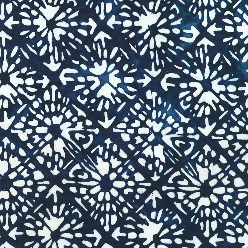 Artisan Batiks: Kasuri Tiles Indigo - AMD - 23481 - 62 - Robert Kaufman - Nebraska Quilt Company - F260265