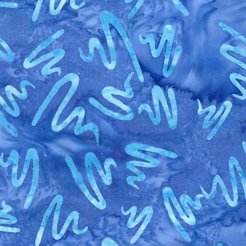 Aurora Burst Blue Bluebird - 612501545 - Island Batik - Nebraska Quilt Company - F2501850