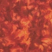 Bali Watercolors Paprika - 1895 - 389 - Hoffman Fabrics - Nebraska Quilt Company - F2400702