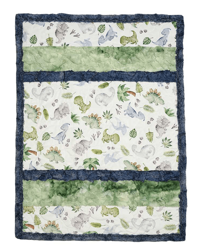 Bambino Cuddle® Kit Cuddle - saurus - Nebraska Quilt Company - K260104