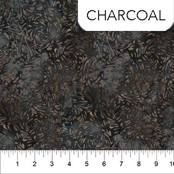 Banyan BFFs Charcoal - 81600-94 - Banyan Batiks - Nebraska Quilt Company - F84784