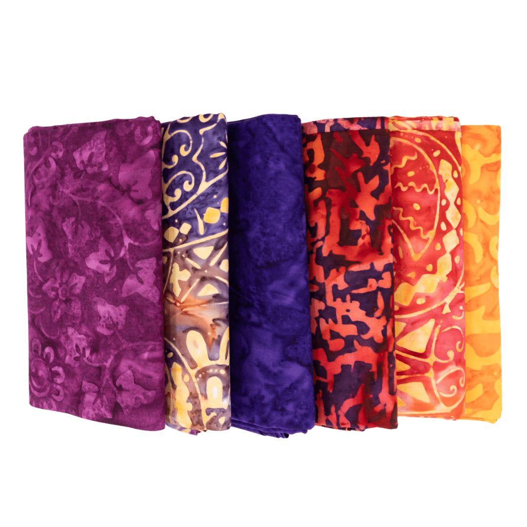 Banyan City Spirit Half Yard Bundle Multi 6 Pieces - Nebraska Quilt Company - PC251115