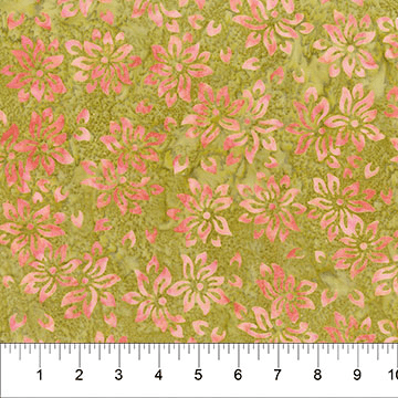 Banyan Rock Candy Edible Floral Ginger - 83114 - 55 - Banyan Batiks - Nebraska Quilt Company - F07602