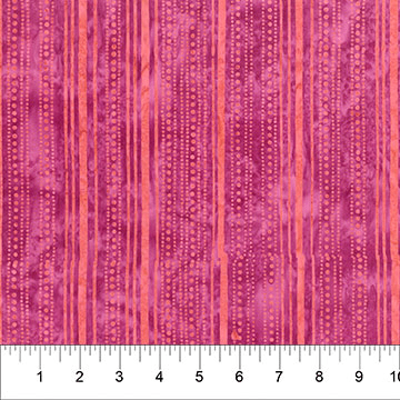 Banyan Rock Candy Striped Dots Plum Berry - 83113 - 27 - Banyan Batiks - Nebraska Quilt Company - F07597