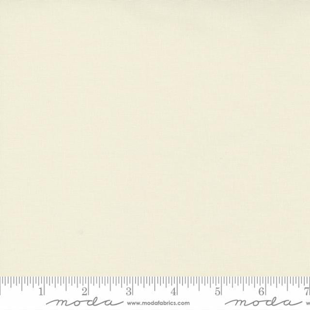 Bella Solid Snow - 9900 11 - Moda Fabrics - Nebraska Quilt Company - F84997