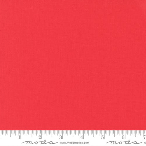 Bella Solids Geranium - 9900 258 - Moda Fabrics - Nebraska Quilt Company - F09614