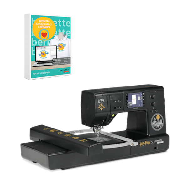 Bernette B79 Happy Potter Limited Edition w/Embroidery Software Sewing and Embroidery Mac - Nebraska Quilt Company - M79BEHPS