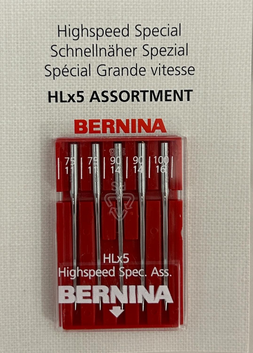 Bernina High Speed Needle Special Assortment (5 Pack) - Nebraska Quilt Company - A2502010