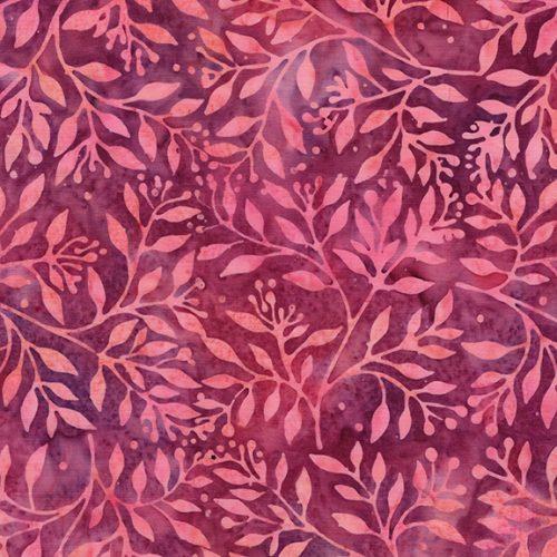 Berry Crush Sprigs Berries Pink Purple Orange Multi - 712543816 - Island Batik - Nebraska Quilt Company - F2501832