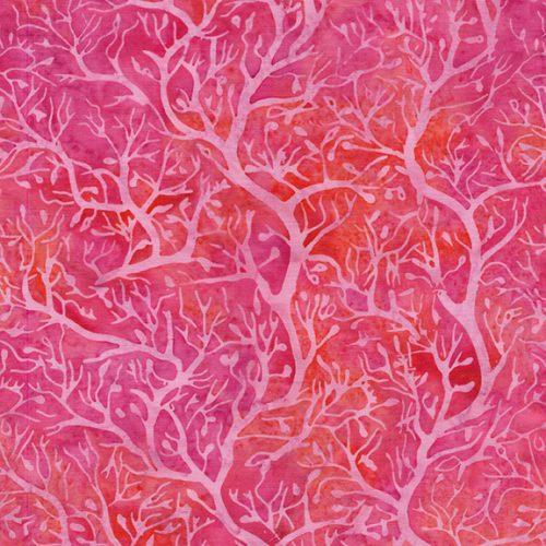 Berry Crush Tree Pink Purple Orange Multi - 712544816 - Island Batik - Nebraska Quilt Company - F2501825