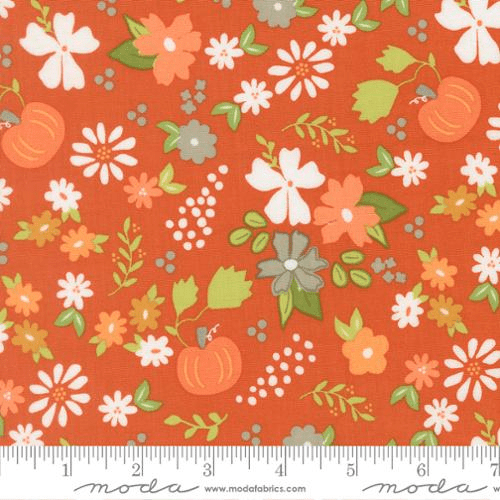 Birch and Willow Pumpkin Patch Spice - 37720 15 - Moda Fabrics - Nebraska Quilt Company - F262058
