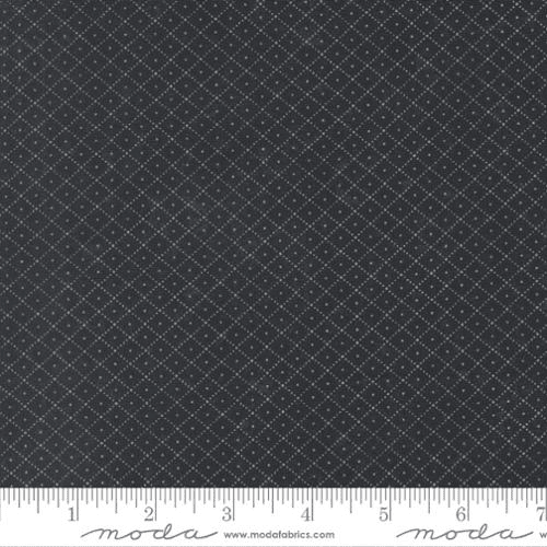 Bluebirds Nest Check it Blue - 9808 14 - Moda Fabrics - Nebraska Quilt Company - F251381