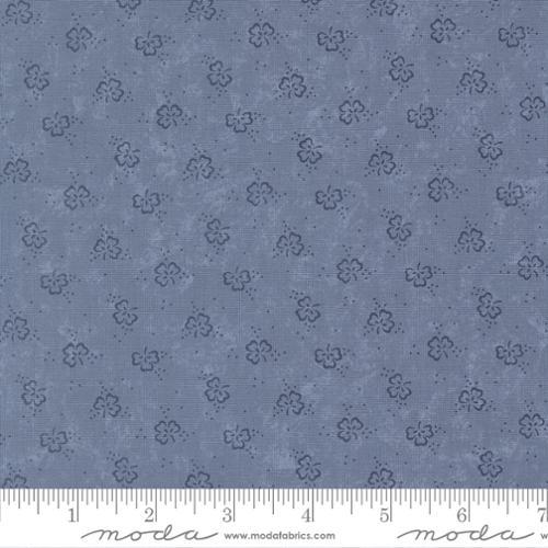 Bluebirds Nest Lucky Day Light Blue - 1 Yard Cut - Verified! - 9802 24 - Moda Fabrics - Nebraska Quilt Company - F251362